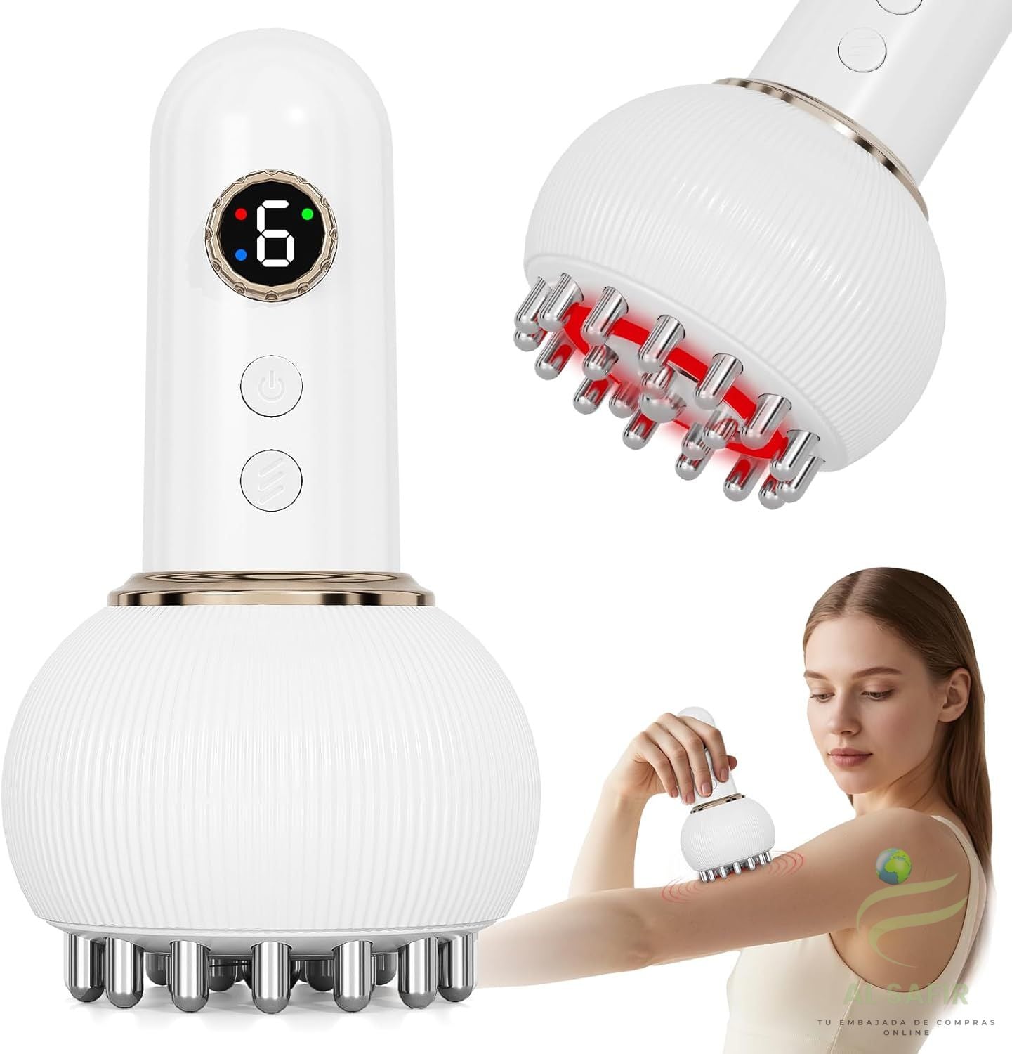 LumiShape™-Masajeador Electrico 9v anticelulitis