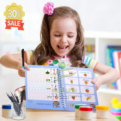 SET DE 4 DE LIBROS MAGICOS CALIGRAFIA-MagicWrite™